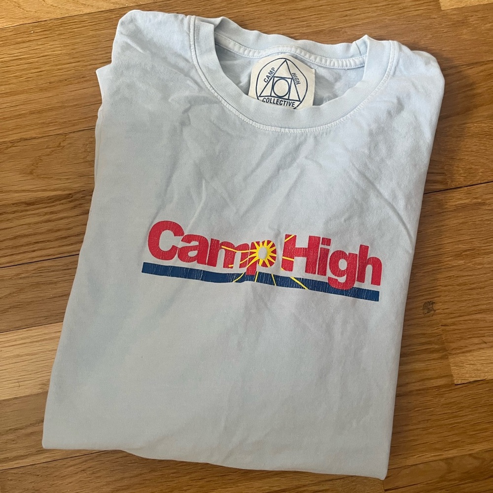 Camp High Collective Graphic Long Sleeve Tee XL 100% Cotton